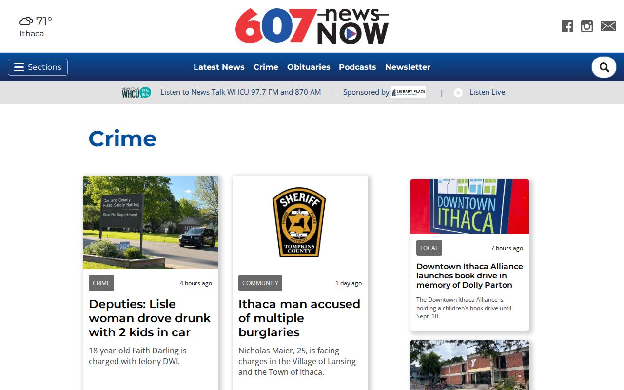 Schuyler County regional crime news record context